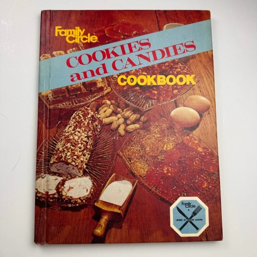 Vintage 1970 Cookbook Lot Family Circle Cookies Candies Better Home Gardens Pies